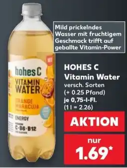 Kaufland HOHES C Vitamin Water Angebot