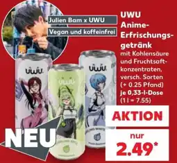 Kaufland UWU Anime-Erfrischungsgetränk Angebot