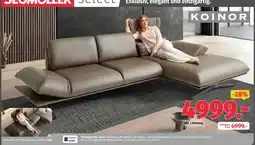 Segmüller Polster garnitur „Fieno“ Lederbezug Angebot
