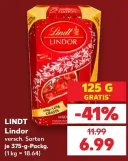 Kaufland Lindt Lindor Angebot