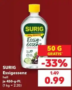 Kaufland SURIG Essigessenz hell Angebot
