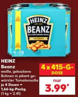 Kaufland HEINZ Beanz Angebot