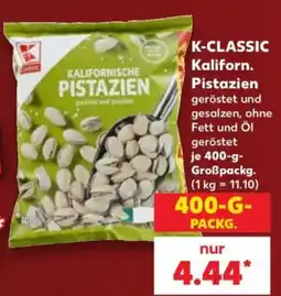 Kaufland K-CLASSIC Kalifornische Pistazien Angebot