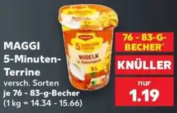 Kaufland MAGGI 5-Minuten-Terrine Angebot