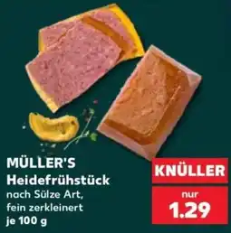 Kaufland MÜLLER'S Heidefrühstück Angebot