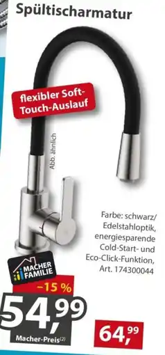 Sonderpreis Baumarkt Spültischarmatur Angebot