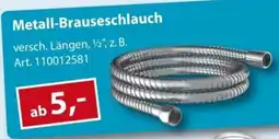 Sonderpreis Baumarkt Metall-Brauseschlauch Angebot