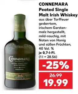 Kaufland CONNEMARA Peated Single Malt Irish Whiskey Angebot