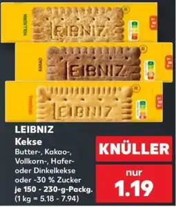 Kaufland LEIBNIZ Kekse Angebot