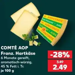 Kaufland COMTÉ AOP Franz. Hartkäse Angebot
