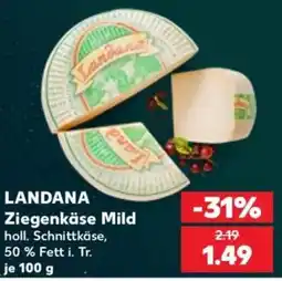 Kaufland LANDANA Ziegenkäse Mild Angebot