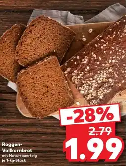 Kaufland Roggen-Vollkornbrot mit Natursauerteig Angebot