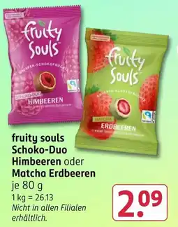 Rossmann fruity souls Schoko-Duo Angebot