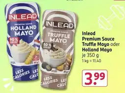 Rossmann Inlead Premium Sauce Truffle Mayo oder Holland Mayo Angebot