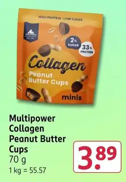 Rossmann Multipower Collagen Peanut Butter Cups Angebot