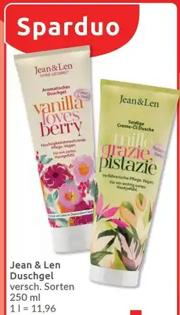 Budni Jean & Len Duschgel Angebot