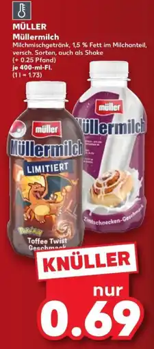 Kaufland Müller Müllermilch Angebot
