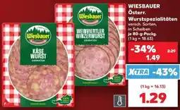 Kaufland Wiesbauer Käse Wurst Angebot