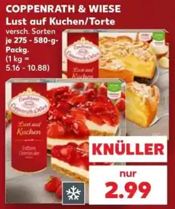 Kaufland COPPENRATH & WIESE Lust auf Kuchen/Torte Angebot