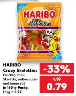 Kaufland HARIBO Crazy Skeletties Angebot
