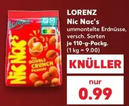 Kaufland LORENZ Nic Nac's ummantelte Erdnüsse Angebot