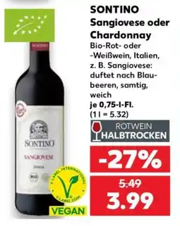 Kaufland SONTINO Sangiovese Angebot