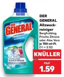 Kaufland DER GENERAL Allzweck-reiniger Angebot