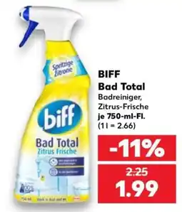 Kaufland BIFF Bad Total Zitrus Frische Angebot
