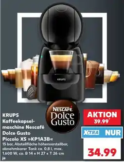 Kaufland KRUPS Kaffee kapsel- maschine Nescafé Dolce Gusto Piccolo XS Angebot