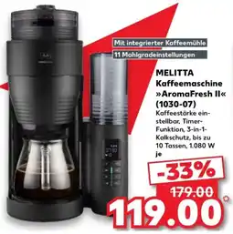 Kaufland MELITTA Kaffeemaschine »AromaFresh II« Angebot
