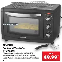 Kaufland SEVERIN Back- und Toastofen Angebot
