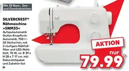 Kaufland SILVERCREST Nähmaschine »SNM33« Angebot
