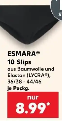 Kaufland ESMARA 10 Slips Angebot