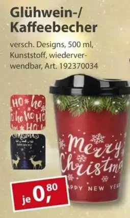 Sonderpreis Baumarkt Glühwein-/Kaffeebecher Angebot