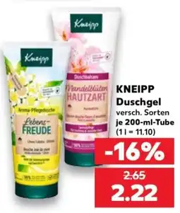 Kaufland KNEIPP Duschgel Angebot