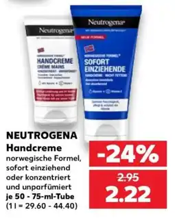 Kaufland Neutrogena Handcreme Angebot