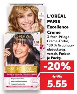 Kaufland L'ORÉAL PARIS Excellence Creme Angebot