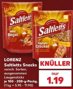 Kaufland Lorenz Saltletts Snacks Angebot