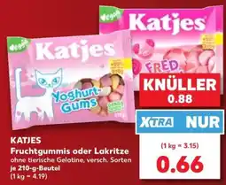 Kaufland Katjes Fruchtgummis oder Lakritze Angebot
