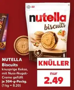 Kaufland Nutella Biscuits Angebot
