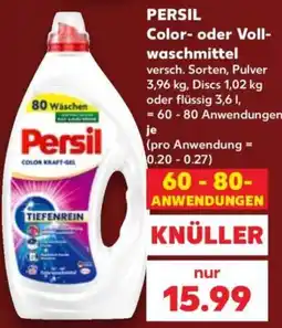 Kaufland Persil Color- oder Voll-waschmittel Angebot