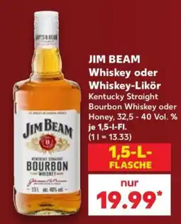 Kaufland JIM BEAM Whiskey oder Whiskey-Likör Angebot
