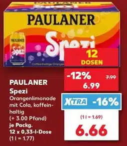 Kaufland PAULANER Spezi Angebot