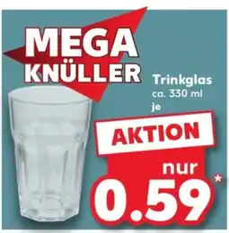 Kaufland Trinkglas Angebot