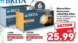 Kaufland BRITA Wasserfilter-Kartuschen MAXTRA PRO Angebot
