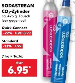 Kaufland SODASTREAM CO₂-Zylinder Angebot