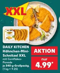 Kaufland DAILY KITCHEN Hähnchen-Mini-Schnitzel XXL Angebot