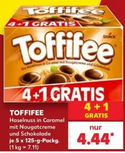 Kaufland TOFFIFEE Haselnuss in Caramel mit Nougatcreme und Schokolade Angebot