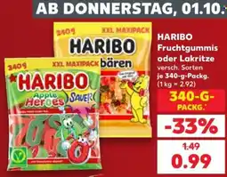 Kaufland HARIBO Fruchtgummis oder Lakritze Angebot