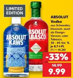 Kaufland ABSOLUT Vodka Angebot